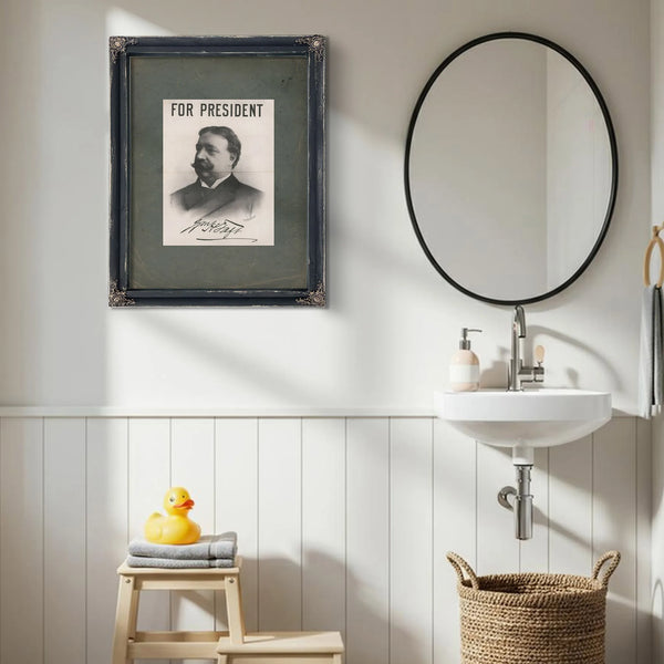 For President Wh Taft 198 — Framed Wall Art Room View | Bella Frye