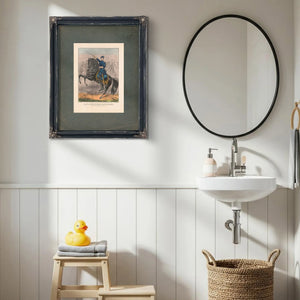 Major General George B Mcclellan at the Battle of Antietam Md Sept 17th 1862 1862 — Framed Wall Art Room View | Bella Frye