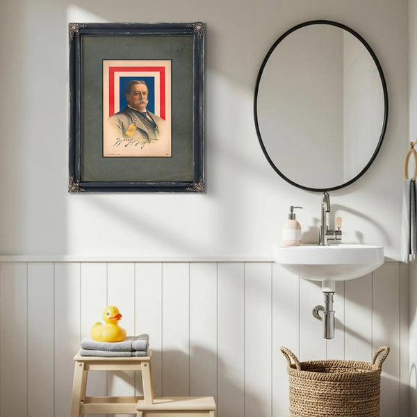 Od Times William H Taft 198 — Framed Wall Art Room View | Bella Frye