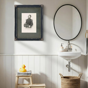 Brigadier General Nathaniel Lyon Commanding United States Army in Missouri 1861 — Framed Wall Art Room View | Bella Frye