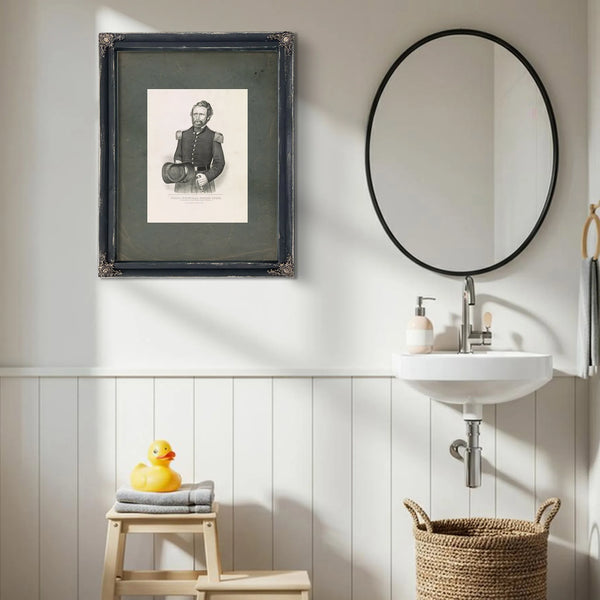 Brigadier General Nathaniel Lyon Commanding United States Army in Missouri 1861 — Framed Wall Art Room View | Bella Frye