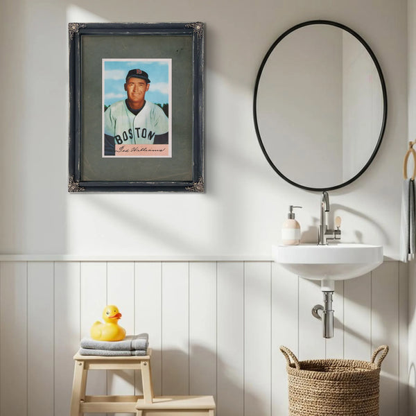 Ted Williams 1954 Bowman 4ac45 — Framed Wall Art Room View | Bella Frye