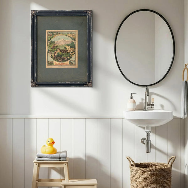 The Golden West 19th Century — Framed Wall Art Room View | Bella Frye