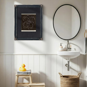 Jupiter's Captives the Celestial Prison of Wandering Comets — Framed Wall Art Room View | Bella Frye
