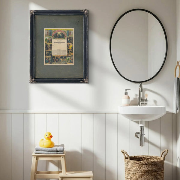 United Mine Workers of America 1899 — Framed Wall Art Room View | Bella Frye