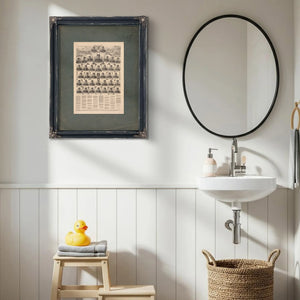 The Military and Historical Portrait Group 19th Century — Framed Wall Art Room View | Bella Frye