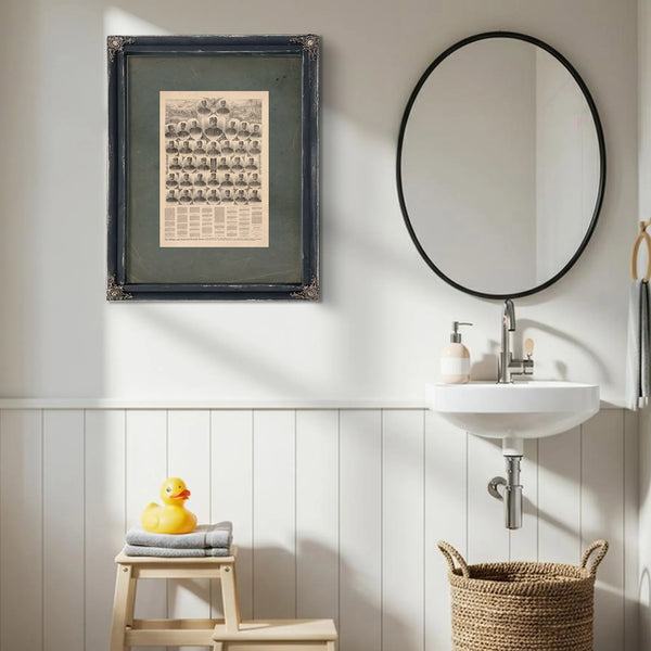 The Military and Historical Portrait Group 19th Century — Framed Wall Art Room View | Bella Frye