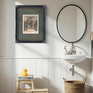 The Last Moments of John Brown Leaving the Jail on the Morning of His Execution 1885 — Framed Wall Art Room View | Bella Frye