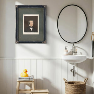 Andrew Johnson President Us 1866 — Framed Wall Art Room View | Bella Frye