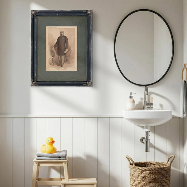 Chester a Arthur President of the United States 1881 — Framed Wall Art Room View | Bella Frye