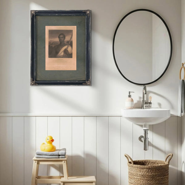 Cinque the Chief of the Amistad Captives 184 — Framed Wall Art Room View | Bella Frye