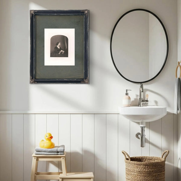 Mrs Stephen a Douglas 19th Century — Framed Wall Art Room View | Bella Frye