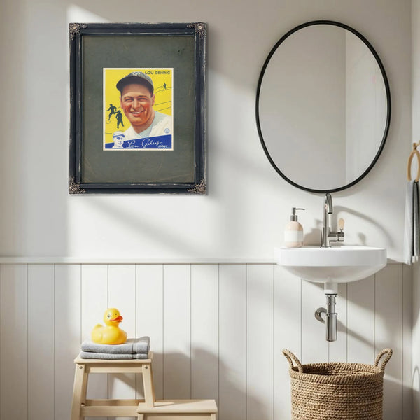 Lougehrig1934 — Framed Wall Art Room View | Bella Frye