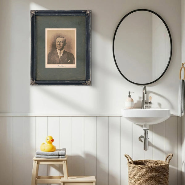 Woodrow Wilson 1913 — Framed Wall Art Room View | Bella Frye