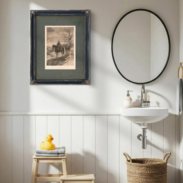 In the Dark Days Ulysses S Grant 1885 — Framed Wall Art Room View | Bella Frye