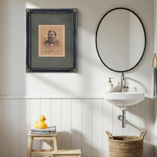 William J Simmons 1891 — Framed Wall Art Room View | Bella Frye