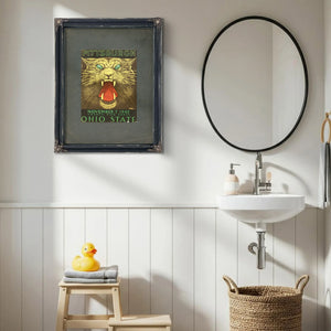 Cover Photo of the November 7 1942 University of Pittsburgh Versus the Ohio 16b88 — Framed Wall Art Room View | Bella Frye