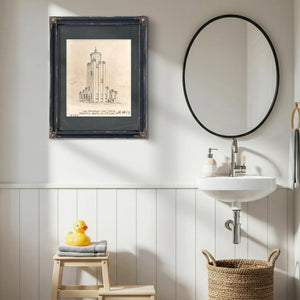 The Keepers Tower at Worlds Edge — Framed Wall Art Room View | Bella Frye