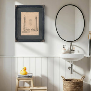 Sand Island Light Station Blueprint 8th District Sentinel