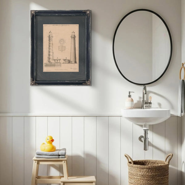 Sand Island Light Station Blueprint 8th District Sentinel