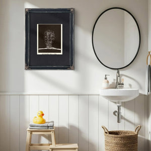 The Sun's Violent Breath 1892 Solar Prominence Study — Framed Wall Art Room View | Bella Frye