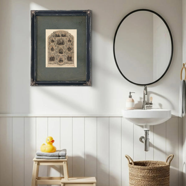 Our Generals 1862 — Framed Wall Art Room View | Bella Frye