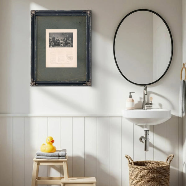 The Proclamation of Emancipation 1895 — Framed Wall Art Room View | Bella Frye