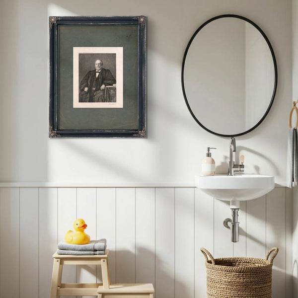 Alford Q Collins 1897 — Framed Wall Art Room View | Bella Frye