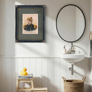 Dmiral George Dewey 1899 — Framed Wall Art Room View | Bella Frye