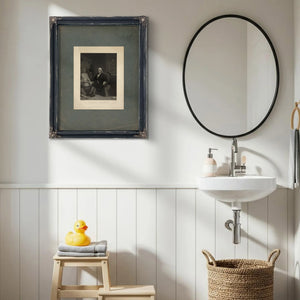 Benjamin Franklin Born in Boston Jany 17th 176 Died in Philadelphia April 17th 179 1847 — Framed Wall Art Room View | Bella F