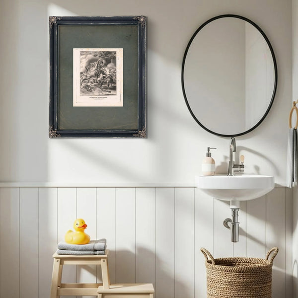Death of Tecumseh Battle of the Thames Oct 5th 1813 1841 — Framed Wall Art Room View | Bella Frye