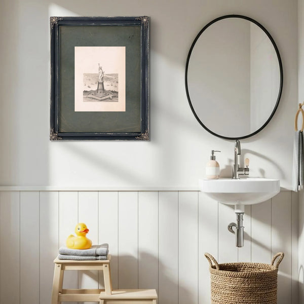The Statue of Liberty 1878 — Framed Wall Art Room View | Bella Frye