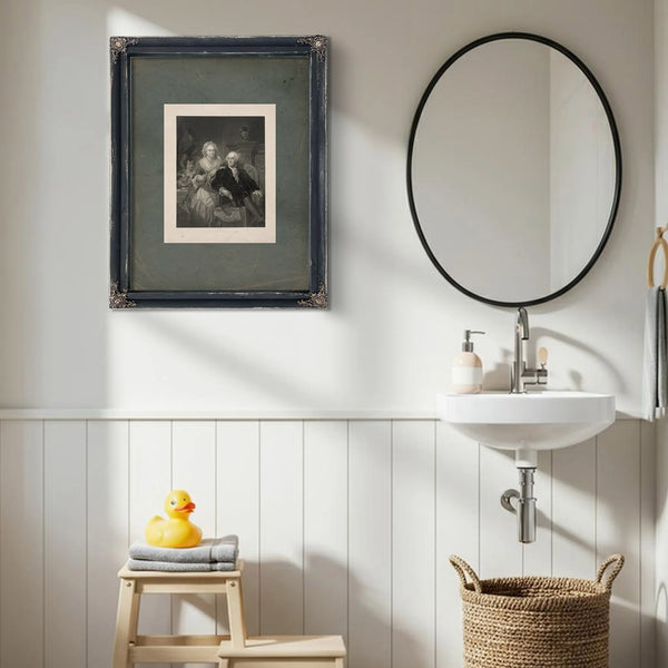 Washington at Home 1867 — Framed Wall Art Room View | Bella Frye