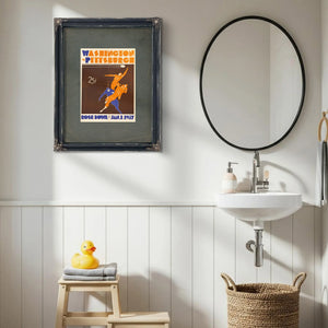 Rose Bowl Outlaw Football Program for the University of Washington — Framed Wall Art Room View | Bella Frye