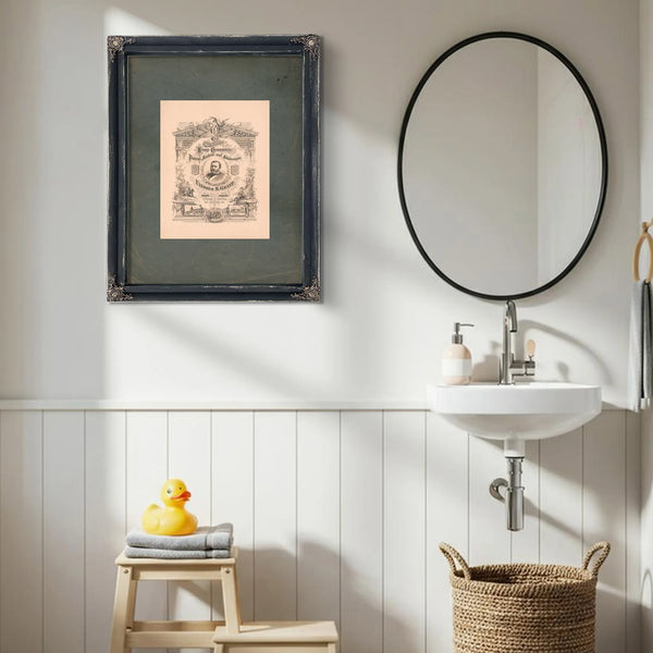 In Memory of Our Hero Chieftain Patriot Soldier and Statesman Ulysses S Grant 1885 — Framed Wall Art Room View | Bella Frye