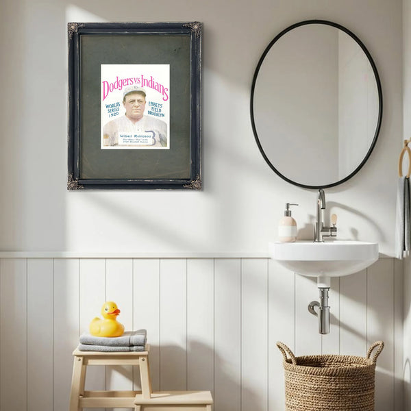 World Series Program — Framed Wall Art Room View | Bella Frye