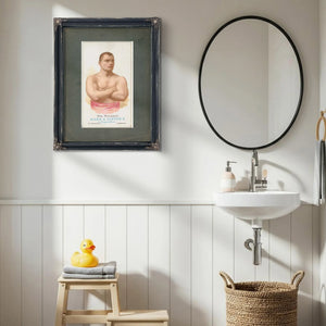 William Muldoon Wrestler From Worldand39s Champions Series 1 N28 for Allen — Framed Wall Art Room View | Bella Frye