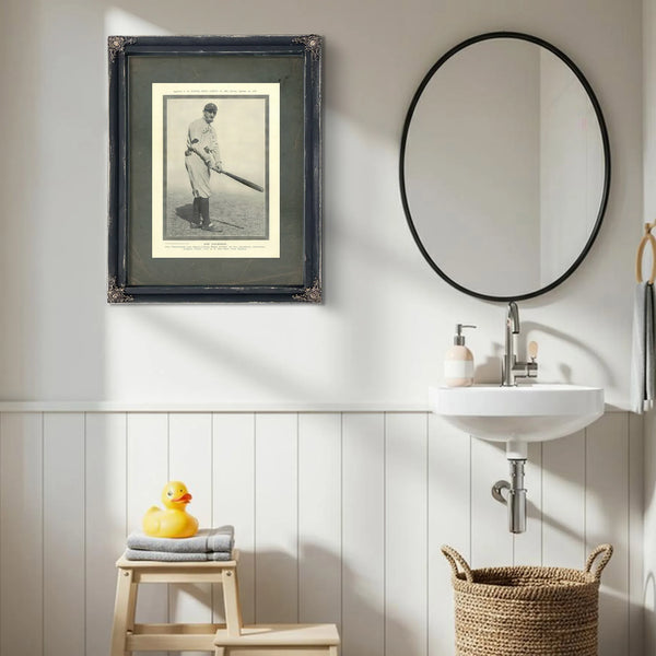 Joe Jackson Police Gazette — Framed Wall Art Room View | Bella Frye