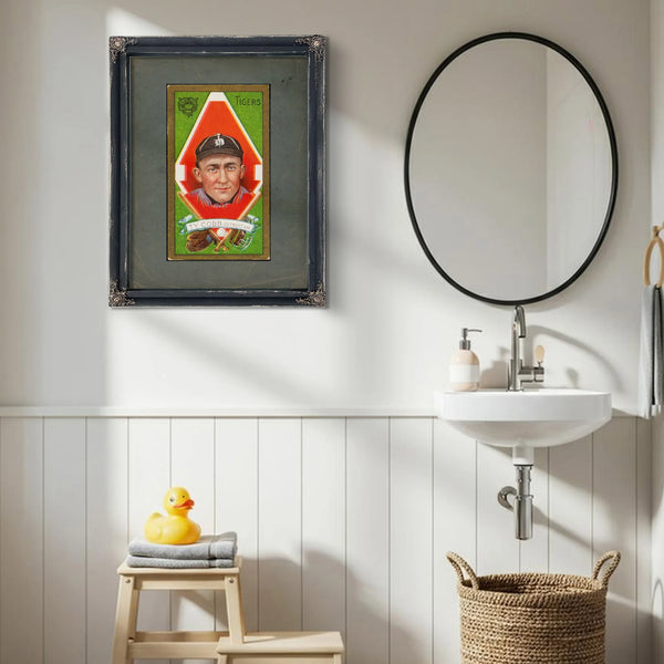 T25 Piedmont Ty Cobb 615f9 — Framed Wall Art Room View | Bella Frye