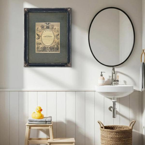 Emancipation Proclamation 1886 — Framed Wall Art Room View | Bella Frye