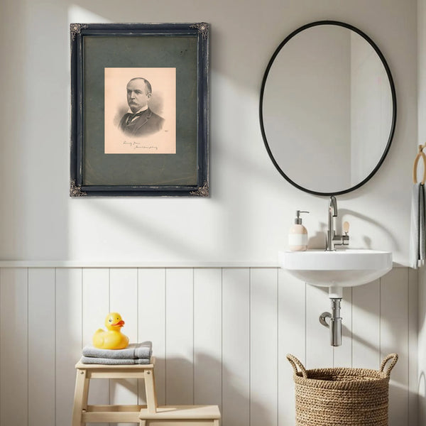 James Edwin Campbell 1895 — Framed Wall Art Room View | Bella Frye