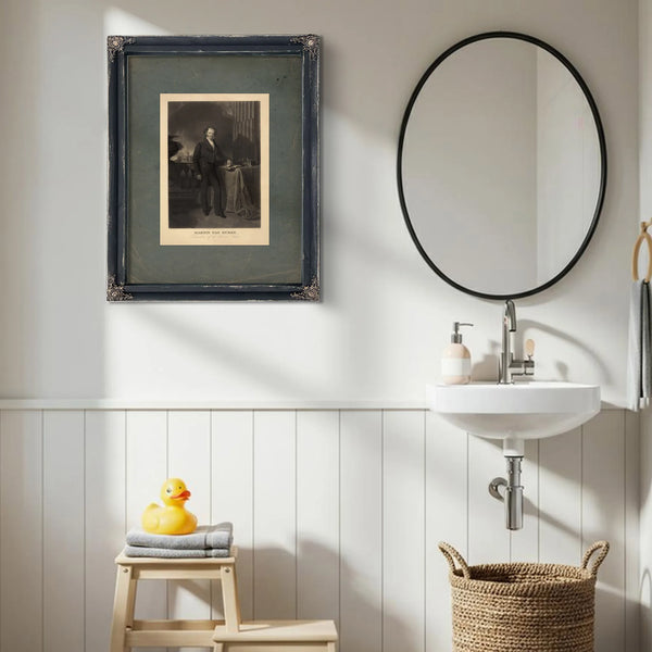 Martin Van Buren President of the United States 1839 1841 — Framed Wall Art Room View | Bella Frye