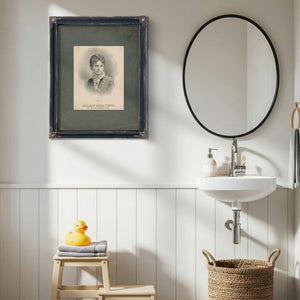 Mrs Ann Eliza Young 19th Wife of Brigham Young 1869 1875 — Framed Wall Art Room View | Bella Frye