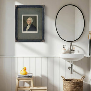 George Washington 1896 — Framed Wall Art Room View | Bella Frye