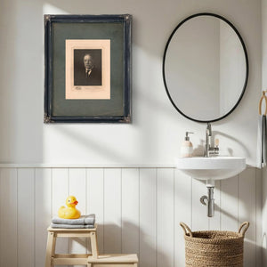 Sincerely Yours William H Taft 191 — Framed Wall Art Room View | Bella Frye
