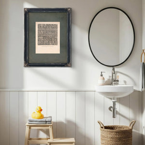 Illustrations of the Mass 1874 — Framed Wall Art Room View | Bella Frye