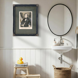 Genl Franklin Pierce Fourteenth President of the United States 1853 — Framed Wall Art Room View | Bella Frye