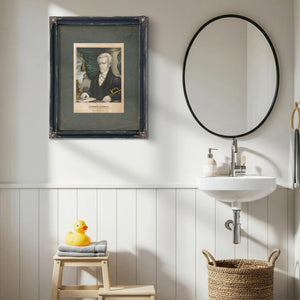 Andrew Jackson_ Seventh President of the United States 1835 1837 — Framed Wall Art Room View | Bella Frye