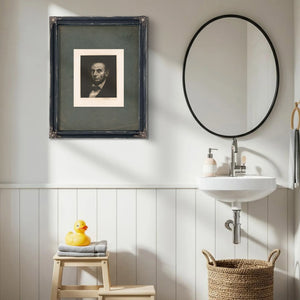 Abraham Lincoln 1917 — Framed Wall Art Room View | Bella Frye
