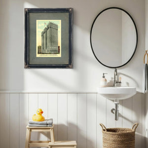 The Vanderbilt Hotel Gilded Age Manhattan Architecture Print — Framed Wall Art Room View | Bella Frye